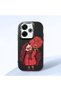 Poco M6 Compatible Case Camera Protector Black Silicone Couple Phone Case Girl Patterned