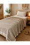 170X210 cm Single Pique Bedspread – Lightweight, Stylish, and Suitable for Daily Use - 3
