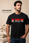 Black Men's Tshirt Life Is Bike Oversize