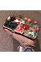 Samsung Galaxy S24 Ultra Compatible Hard Acrylic Back Silicone Edge Lens Protection Case - 3