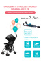 Lightweight Travel Stroller, Portable And Flodable Baby Stroller, Compact Stroller For Toddlers, Can Sit And Lie - 6