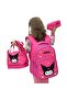 Designed Girls' 3-Piece First School Bag Set - Thermal Lunch Bag and Pencil Case - 3