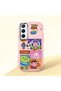 Realme C65 4g Compatible Shock-Absorbing Camera Protected Pink Silicone Case