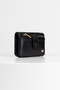 Sawina Women's Leather Wallet Black - 2