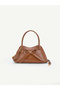 Taba Shk335 Women's Hand, Arm and Shoulder Bag with Bow Detail and Zipper and Long Strap