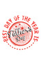 Father's Day Love Written Printed Men's T-Shirt - 3