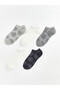 Alita City Lcw Dream Gray Floral 5-Pair Pack Women's Booties Socks with a Difference