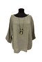 Italian Cotton Blouse with Collar