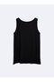 Short Sleeve Basic Black Undershirt - 4