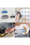 6 microfiber blue dishwashing sponges - 2