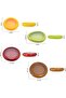 Four-piece silicone vegetable storage box set in color - 2