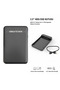 صندوق قرص صلب Gabble مقاس 2.5 بوصة، USB 3.0/3.1 SATA، صندوق قرص خارجي، علبة سوداء، كابل 5 جيجابت في الثانية، 30 سم