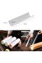 Acrylic cake roll mold set (2 pieces), U-shaped, transparent. - 2