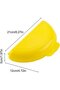 Microwave egg fryer set (2 pieces), multi-functional egg steamer, yellow color. - 2