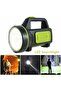 13500lm USB flashlight 6000mAh side light. - 3