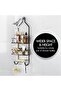 Bathroom Shower Caddy Hanging, Shower Organizer Hanging 3 Tier with Soap Holder & 6 Hooks for - 3