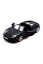1:24 Porsche Carrera Gt Black Metal Diecast Model Car with Openable Doors - 2