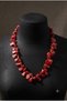 Handmade Drop Coral Shape Natural Stone Special Design Necklace - 2