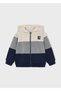 Boys' Long Sleeve T-Shirt Hooded Cardigan 3-Piece Tracksuit Set 4808 - 3