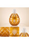 Crystal Cut Decor Czech Al Napkin Holder / Glass Napkin Holder - 2