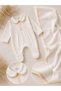7-Piece Fisto Detailed Newborn Girl Baby Hospital Release Set/100% Cotton Premium Baby Girl Zibin Set/Gift Hospital Release Set - 2