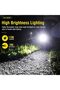 S12 Plus Mini LED Flashlights USB Rechargeable Small Keychain Flashlight with 11 Modes of Main & Sid - 2