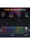 60% Mini Wired Gaming Keyboard Rgb Backlit Ultra-Compact Waterproof Membrane Keyboard for Pc Computer - 5