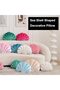 Seashell Decorative Pillow Shell Shaped Throw Pillow 3D Insert Beach Pillow Soft Velvet Pill - 2