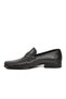 Black Genuine Leather Leather Sole Men's Classic Shoes 01004 m - 2
