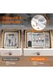 Silverware Drawer Organizer, Expandable Utensil Tray for Kitchen, BPA Free Flatware and Cutl - 2