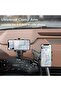 Universal Car Phone Holder, 4-in-1 Mobile Mount for Dashboard, Air Vent & Windshield - Mult - 6