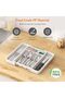 Silverware Drawer Organizer, Expandable Utensil Tray for Kitchen, BPA Free Flatware and Cutl - 6