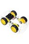 DIY Robot Smart Car Chassis Kit, Educational Toy with Speed Encoder, 4 Wheels and Battery Box for Ar