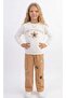 Girl's Long Sleeve Top and Bottom Set