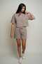 Women's Modal Fabric Shorts Crop Set - 3