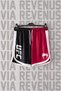 Printed Piping Detailed Jersey Sports Training Shorts