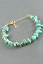 Turquoise Broken Natural Stone Bracelet - 2