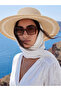 Nevavm Women's Straw Fedora Hat with a Difference