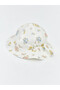 Original Floral Printed Baby Girl Bucket Hat - 3