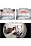 كاميرا أمان بانورامية لاسلكية واي فاي بدقة 960P HD، تصميم على شكل مصباح، رؤية بزاوية 360 درجة، لون أبيض، E27 - 3