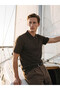 Esvab • Modern & Distinctive Devrik Roba Collar Men's T-Shirt