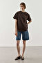 Basic T-Shirt Brown - 2