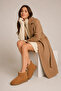 Women's Suede Fur Lined Short Boots Daily Comfortable Warm Soled Winter Shoes - 3