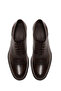Men's Brown Lace-Up Leather Classic Shoes Wm750035Dv - 4