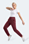 Merya I Women's Slim Fit Burgundy Sweatpants - 2