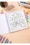 Cute Vegetables Coloring Book – 21X20 cm I 40 Visuals I for Children and Adults - 3
