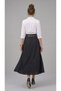 Women's Belted Skirt Black - 4
