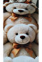 طقم غطاء لحاف فردي مطبوع رقميًا 5D من القطن بنسبة 100% من CUTE BEAR (4 قطع) - 2