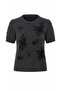 Bead Embellished Short Sleeve Lagerta Knitwear - 6