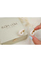 Kp781 Mineli Snail-Shaped Earrings (Length 25 mm) - 2